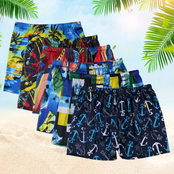 Product image for  Comfortable Boxer Pants With Extra Fat And Quick Drying Men's Clothing 4