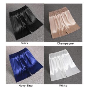 Product image for  Men’s Summer Thin Silk Pajama Pants Home Shorts Men's Clothing 13