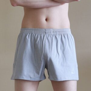 Product image for  Men’s Cotton Loose Breathable Arrow Pants Mesh Large Size Soft Shorts Men's Clothing 20