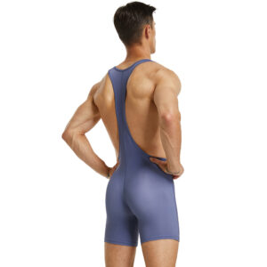Product image for  Men’s Vest Wrestling Suit Men’s Fitness Swimming Shark Pants Men's Clothing 16