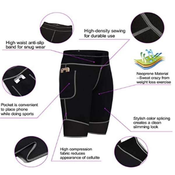 Product image for  Running fitness butt lifting sports shorts Men's Clothing 8