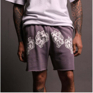 Product image for  Cotton Summer Frayed New Men’s Cartoon Loose Printed Shorts Men's Clothing 15