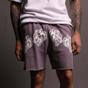 Product image for  Cotton Summer Frayed New Men’s Cartoon Loose Printed Shorts Men's Clothing 14
