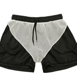 Product image for  Summer Thin Mesh Lined Sports Shorts For Men Men's Clothing 16