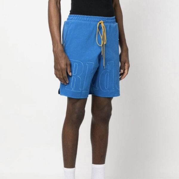 Product image for  Letter Embroidered Drawstring Shorts For Men And Women Men's Clothing 4