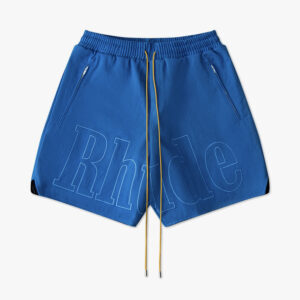 Product image for  Letter Embroidered Drawstring Shorts For Men And Women Men's Clothing 22