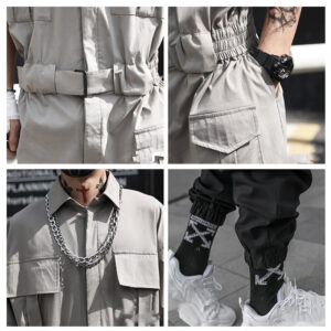Product image for  Japanese Functional Style Overalls For Men’s Leggings Men's Clothing 12