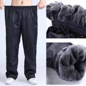 Product image for  Outdoor Sports Storm Pants Men’s Fleece And Thick Windproof Men's Clothing 10