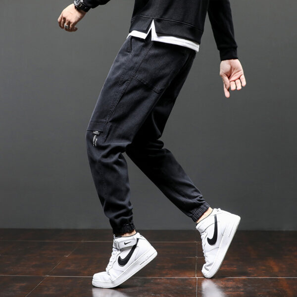 Product image for  Men’s Trousers Loose Straight-Leg Overalls Men's Clothing 4