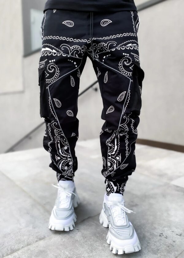 Product image for  Corset Casual Wide Leg Pants Small Leg Harem Pants Men's Clothing 8