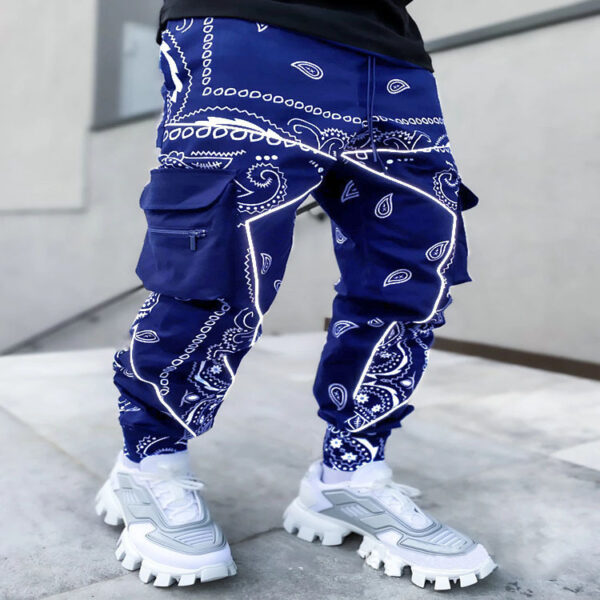 Product image for  Corset Casual Wide Leg Pants Small Leg Harem Pants Men's Clothing 7