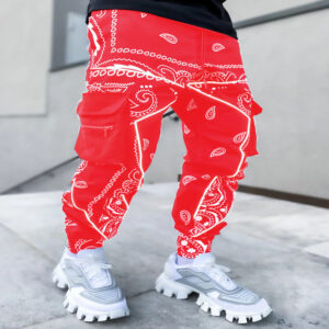 Product image for  Corset Casual Wide Leg Pants Small Leg Harem Pants Men's Clothing 16