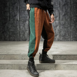 Product image for  Plus velvet thick casual pants men’s loose plus size Men's Clothing 9