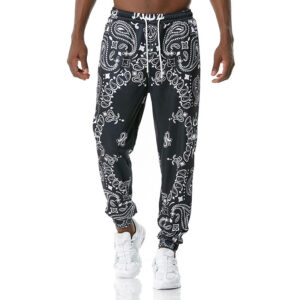 Product image for  Printed jogging pants casual pants Men's Clothing 21