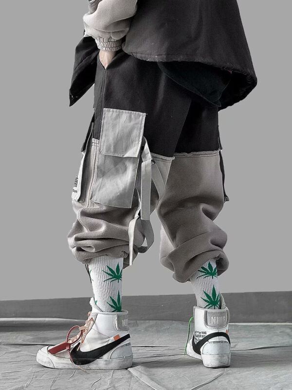 Product image for  Multi Pocket functional Leggings Men's Clothing 6