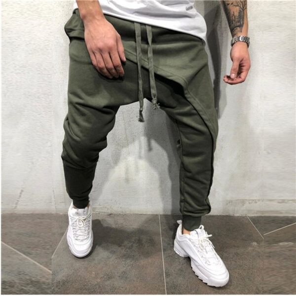 Product image for  Jogging Pants Hip Hop Jogging Pants Slim Casual Sports Drawstring Pants Men Men's Clothing 6