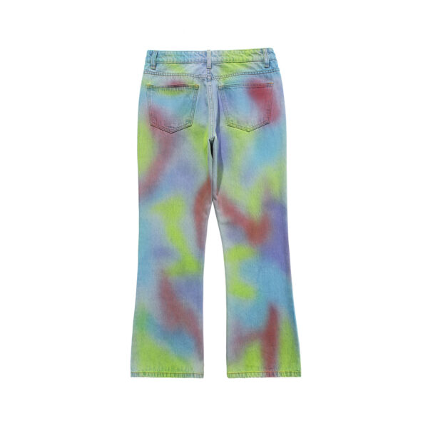 Product image for  Madeextreme Street Brand Spring Summer New Love Wei La Hip Hop National Trendy Men’s Vibe Jeans Men's Clothing 5