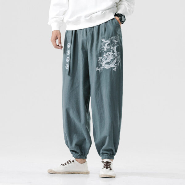 Product image for  Casual Pants Young MMen’s Cotton And Linen Casual Pants Men Men's Clothing 9