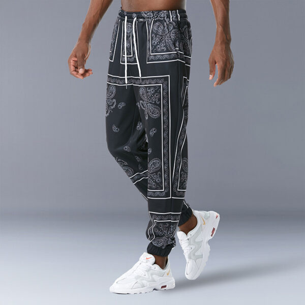 Product image for  Retro Printed Jogging Pants Casual Sweatpants Men's Clothing 7