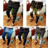 Product image for  Casual Abstract Contrast Micro-stretch Trousers Men's Clothing 26