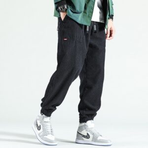 Product image for  Autumn And Winter Corduroy Men’s Pants Ankle-tied Men's Clothing 23