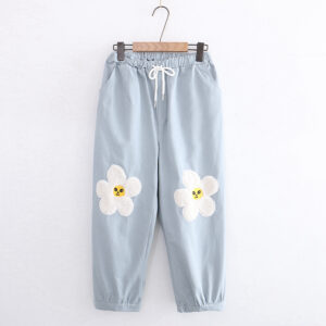 Product image for  Loose Bloomers Nine Points Casual Pants Women Spring And Summer Men's Clothing 14
