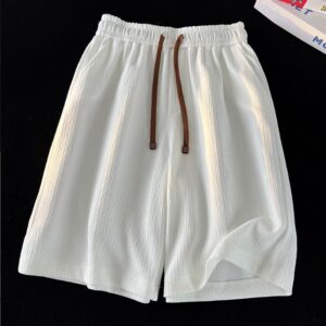 Product image for  Ice Silk Leisure Men’s Summer Thin Fashionable Sports Loose Large Size Beach Shorts Men's Clothing 19