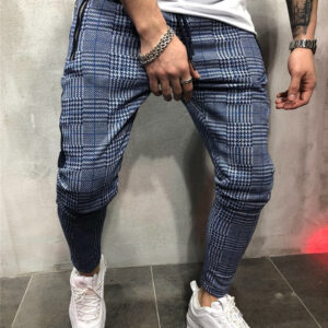 Product image for  Muscular European And American Men’s Cross-border Jogging Pants Fitness Training Fashion Men's Clothing 13
