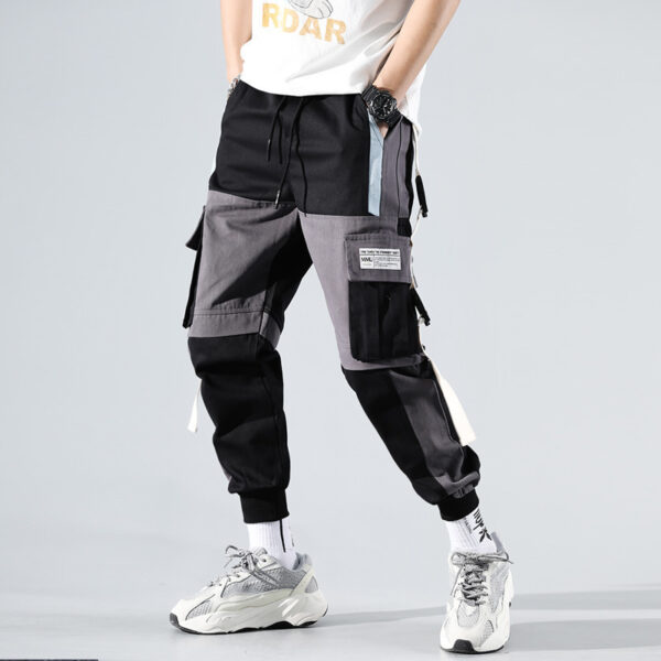 Product image for  Trendy All-match Loose White Pants For Men Men's Clothing 11