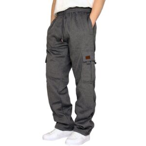 Product image for  Fashion Men’s Loose Cargo Trousers Men's Clothing 17