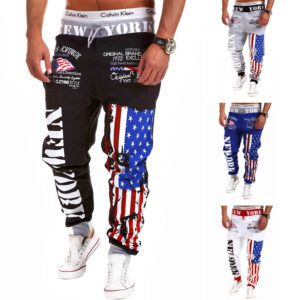 Product image for  Personalized printed sportswear pants Men's Clothing 6