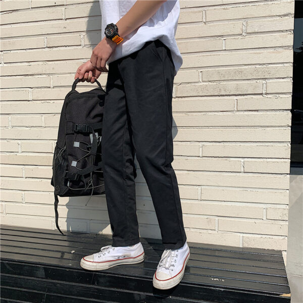 Product image for  Men’s Straight Leg Pants Loose Wide Leg Pants Men's Clothing 7