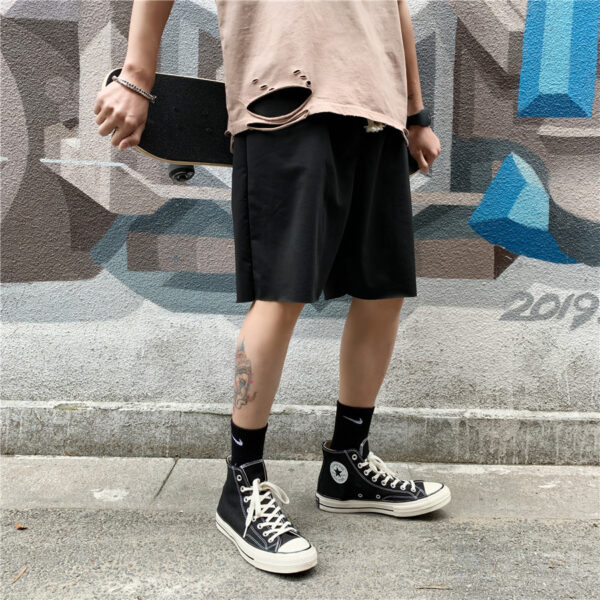 Product image for  Loose Sports And Leisure Fifth Pants Men's Clothing 5