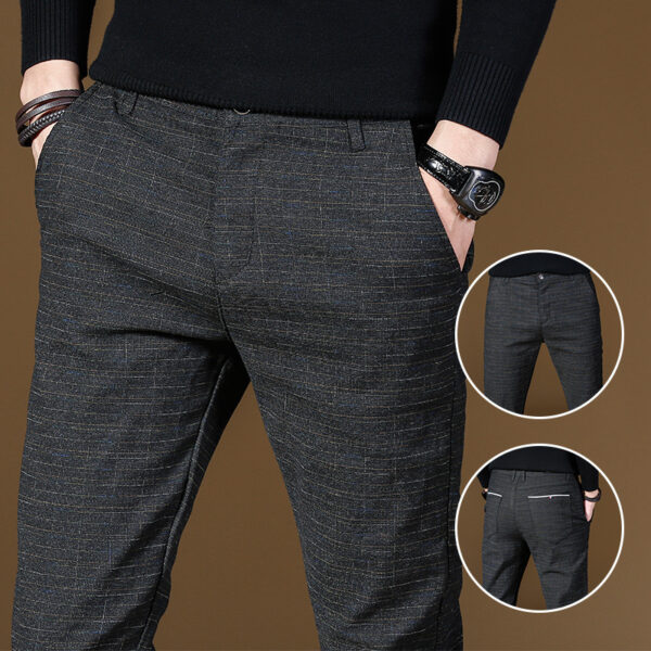 Product image for  Stretch Casual Pants Men’s Workwear Sports Trousers Men's Clothing 8