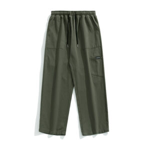 Product image for  Men’s Fashion Casual Loose Straight Panel Pants Men's Clothing 12