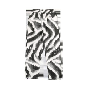 Product image for  Tie-dyed Zebra Ins Printed Black And White Jeans Men's Clothing 12
