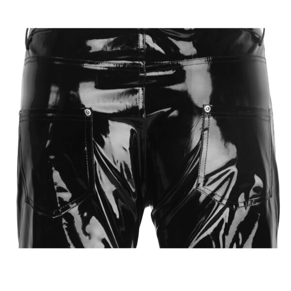 Product image for  Men’s Shiny Leather Motorcycle Trousers Men's Clothing 8