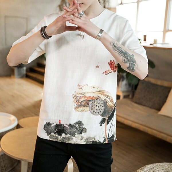 Product image for  Printed short sleeve Men's Clothing 7