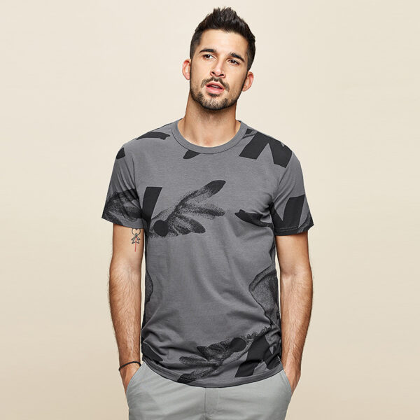 Product image for  Individual printed men’s short sleeves Men's Clothing 5
