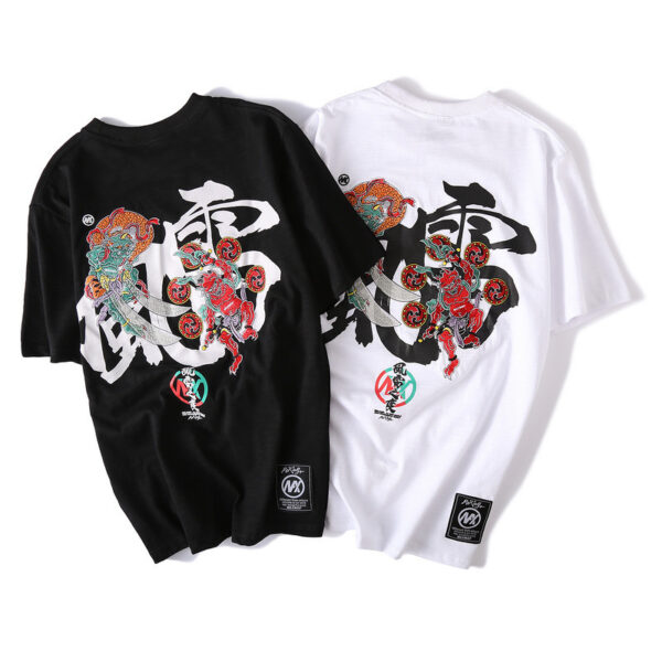 Product image for  Chinese style short sleeve summer half sleeve T-shirt Men's Clothing 4
