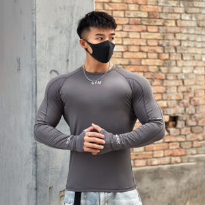 Product image for  Men’s Fashion Sports Solid Color Slim T-shirt Men's Clothing 10