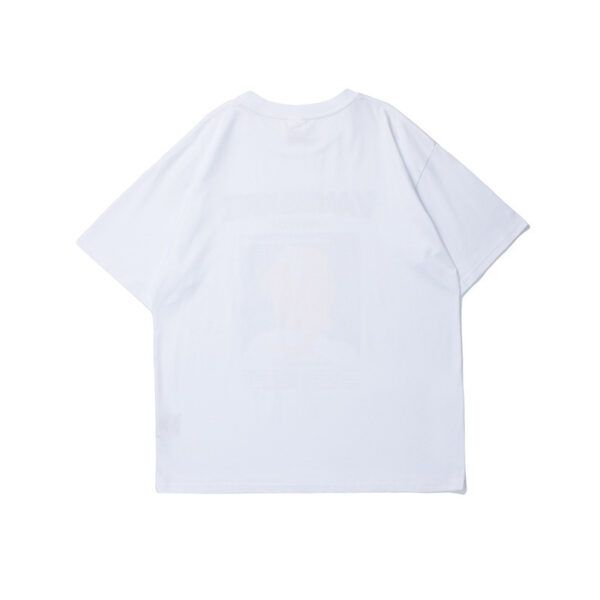 Product image for  New Summer Girl Loose Short Sleeve T-Shirt Round Neck Print Men's Clothing 6