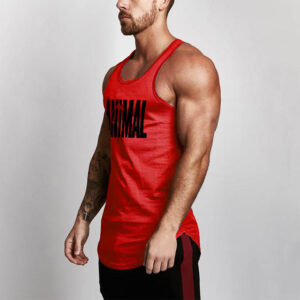 Product image for  Fitness Men Shirt Slim Fit Vests Mesh Singlets Muscle Tops Men's Clothing 22