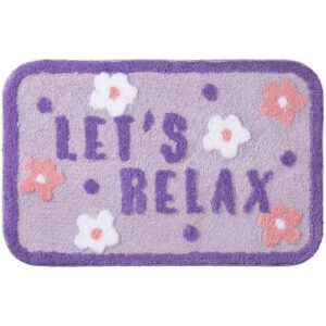 Product image for  Simple Flower Toilet Floor Mat Bathroom Mouth Absorbent Non-Slip Foot Mat Toilet Floor Mat Bed & Bath 13