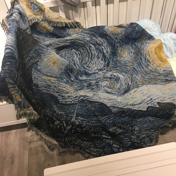 Product image for  Starry night and starry sky tapestry Bed & Bath 6