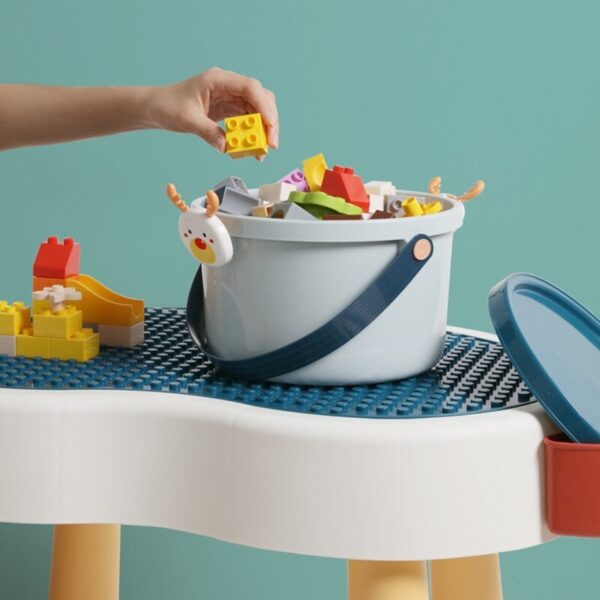 Product image for  Children’s cartoon portable plastic bucket toy storage bucket Home Décor 4