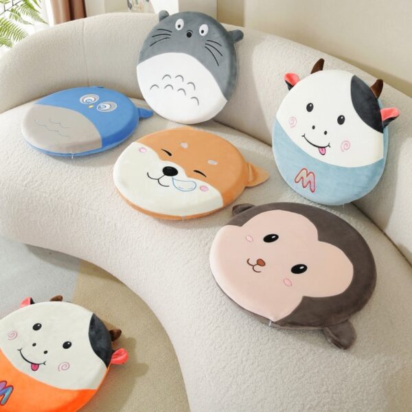 Product image for  Cute Cow Toy Plush Cartoon Sofa Office Waist Cushion Bed Head Backrest Cushion Bed & Bath 4