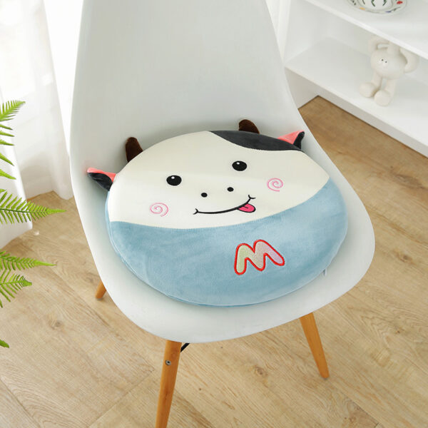 Product image for  Cute Cow Toy Plush Cartoon Sofa Office Waist Cushion Bed Head Backrest Cushion Bed & Bath 12