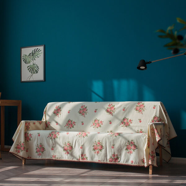Product image for  Floral sofa towel simple sofa full cover Home Décor 4