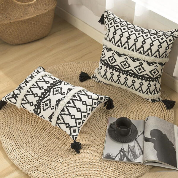 Product image for  Nordic New Moroccan Sofa Pillow Waist Pillow Tufted Ins Pillow Bed Pillow Throw Pillows 9